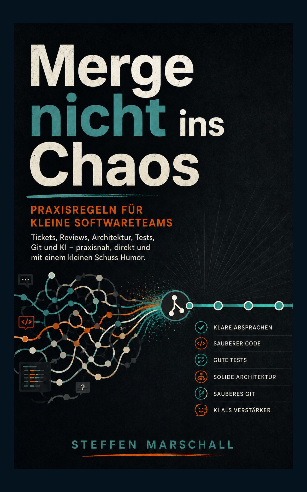 Cover des Buches Merge nicht ins Chaos